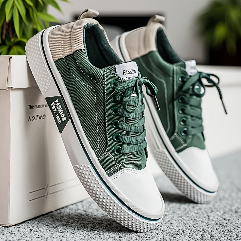 Herrsneakers i avslappnad streetstil för vardagsbruk och promenader