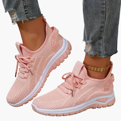 Dam Sneakers Sportiga Promenadskor Låg Modell för Vardag och Träning