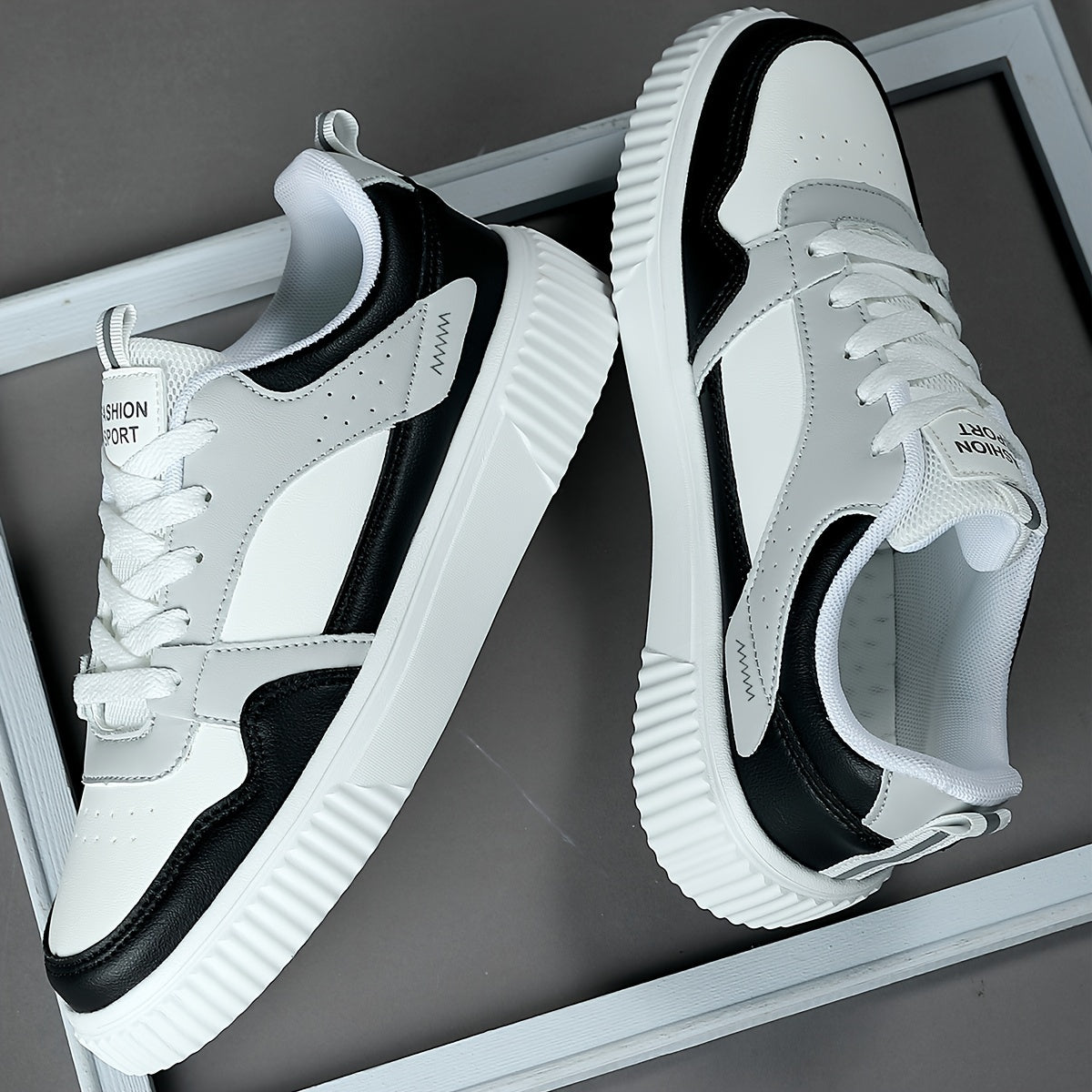 Herr Sneakers Modern Streetstil Vardagsskor