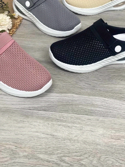 Dam Tofflor Sportiga Slip-on Skor för Vardag och Fritid