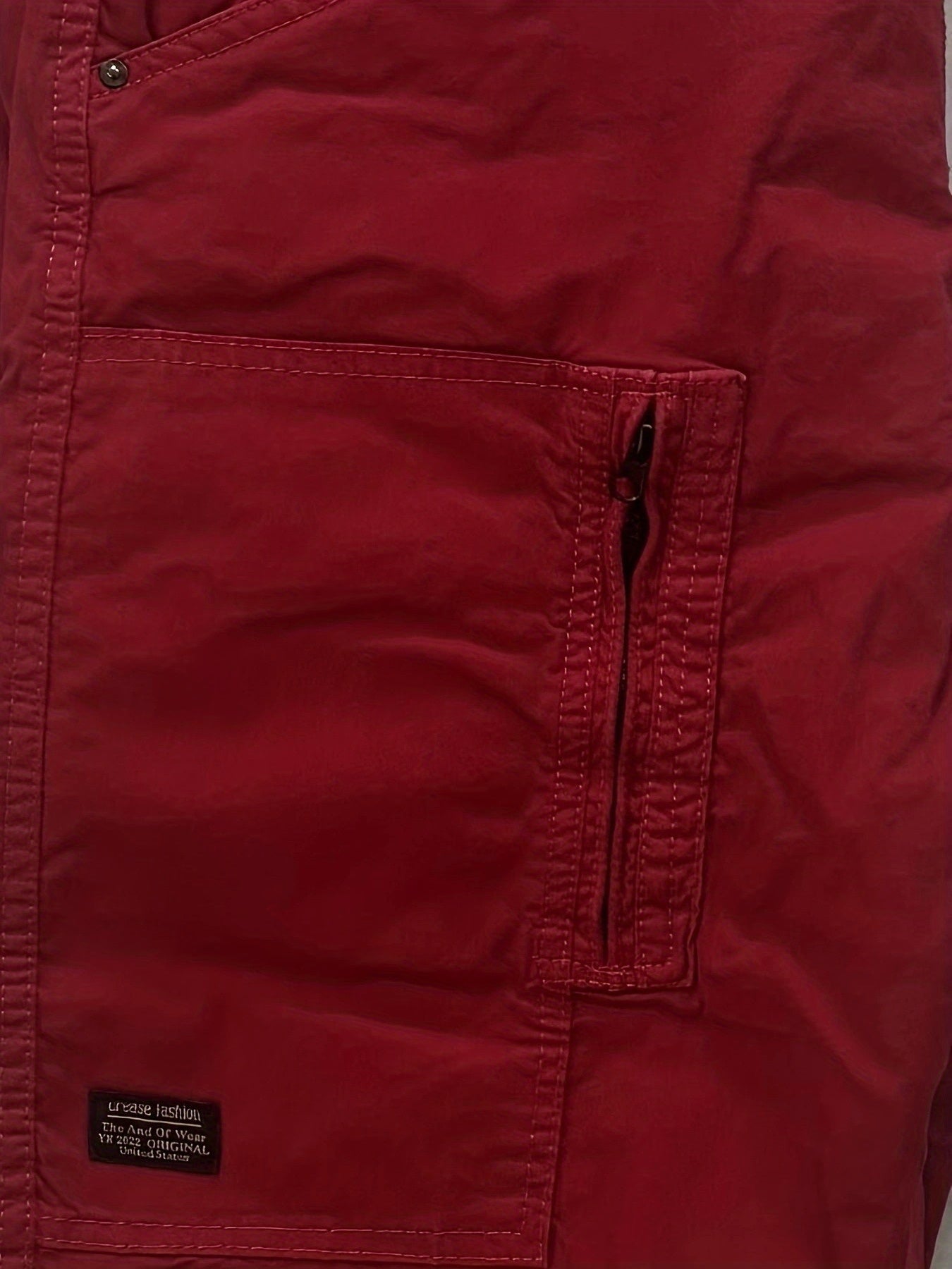 Herr Cargo Shorts med Flera Fickor för Sommar och Fritid