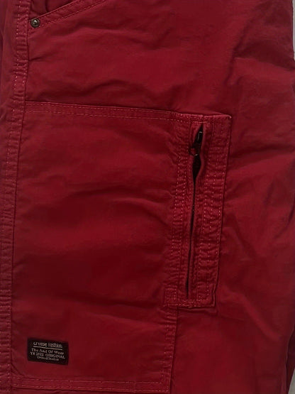 Herr Cargo Shorts med Flera Fickor för Sommar och Fritid