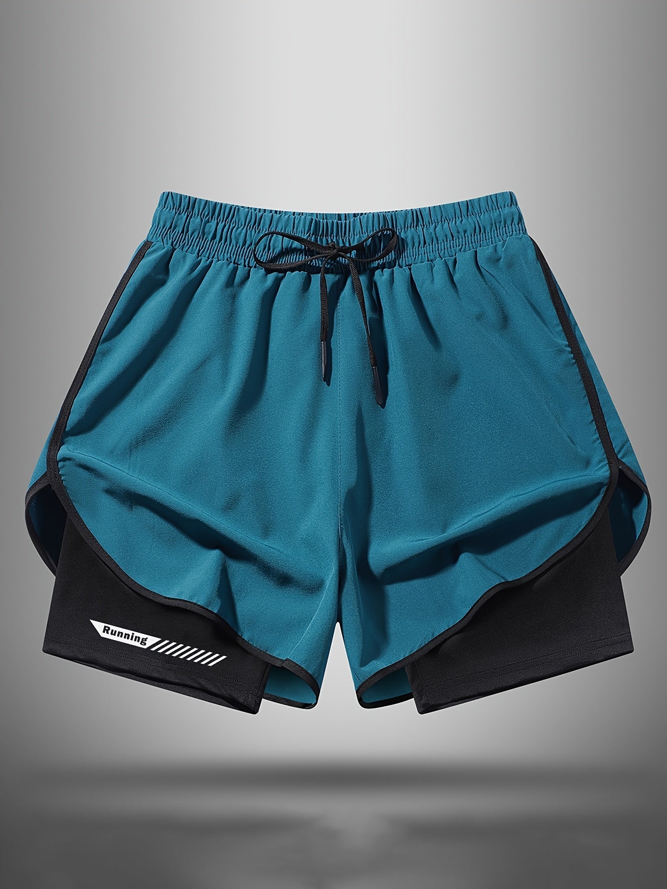 Herr Sportshorts med Innerbyxa – Löpning och Träning
