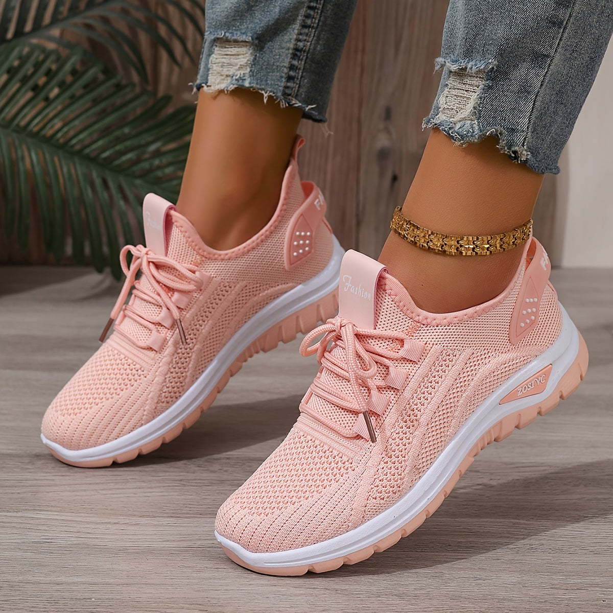 Dam Sneakers Sportiga Promenadskor Låg Modell för Vardag och Träning
