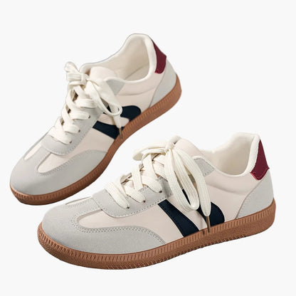 Dam Sneakers Retro Stil Vardagsskor Bekväma Träningsskor