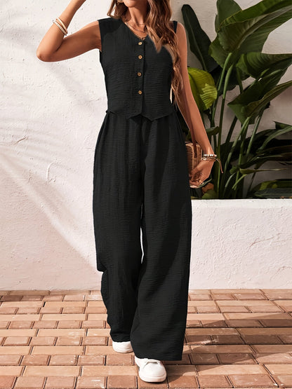 Dam Byxdress Ärmös Elegant Västlook Vår/Sommar Fest & Vardag