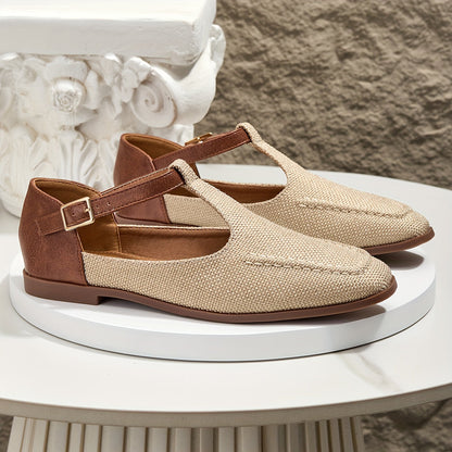 Dam T-rem ballerina flats för vardag och eleganta tillfällen