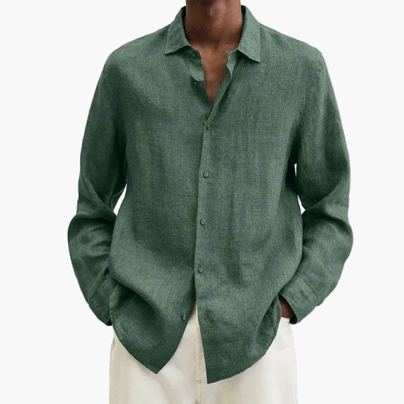 Herrskjorta Oversize Flanell Stil – Avslappnad och Trendig Vardagslook
