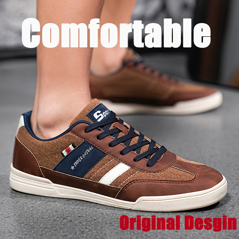 Herr Sneakers Sportig Vardagssko Retro Stil för Daglig Användning