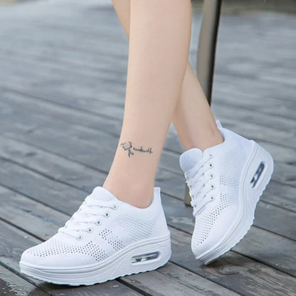 Damskor Bekväma Sneakers Med Bra Stöd För Långvarig Användning