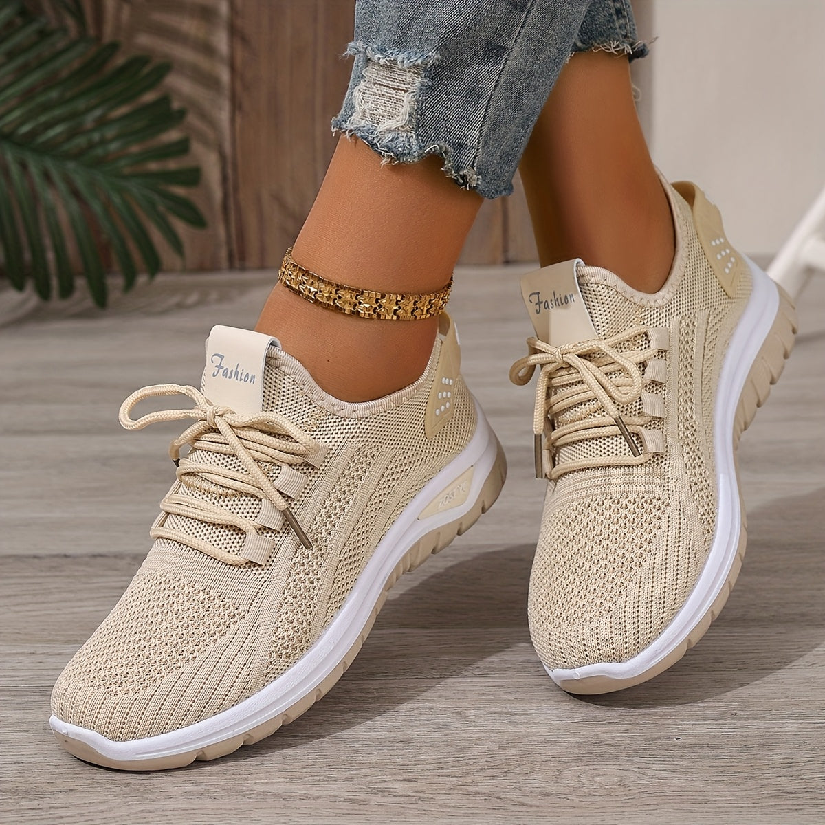 Dam Sneakers Sportiga Promenadskor Låg Modell för Vardag och Träning