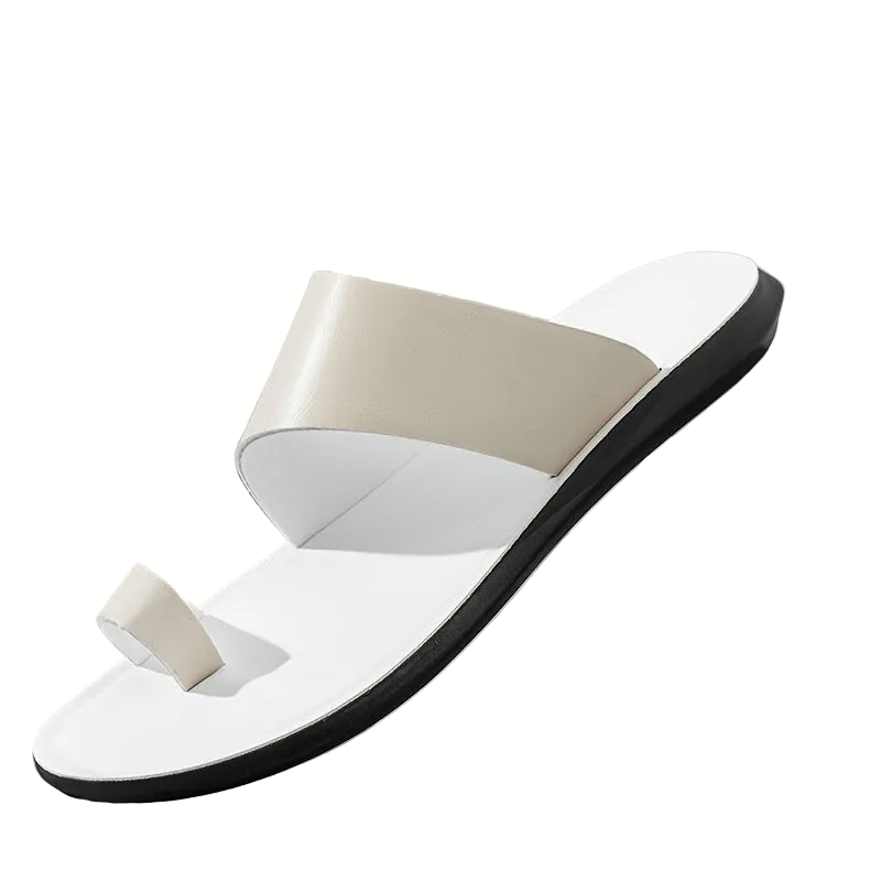 Herrarnas trendiga slip-in sandaler för vardag och fritid