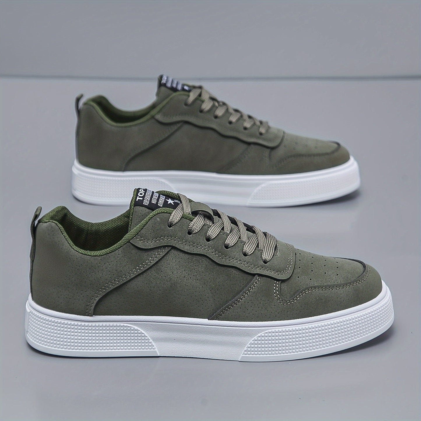 Herrsneakers med låg profil – Trendig och bekväm vardagssko för män