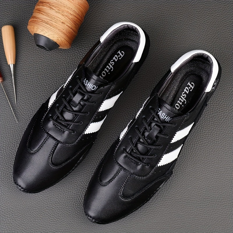 Herr Sneakers Sportig Vardagssko med Modern Design för Fritid och Stadsliv