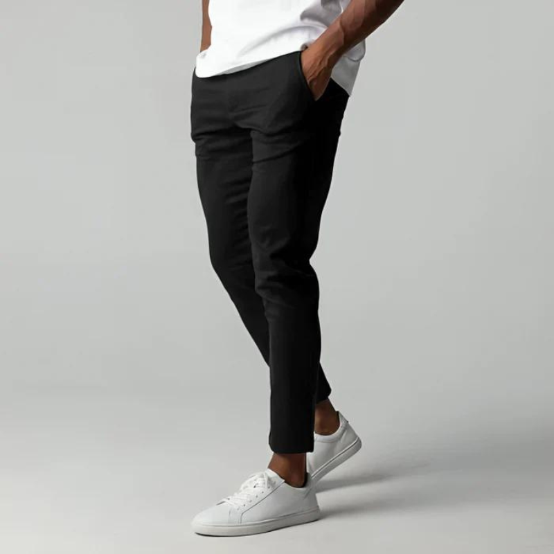 Herrchinos – Slim Fit och Mångsidig Stil för Vardagsbruk och Arbete