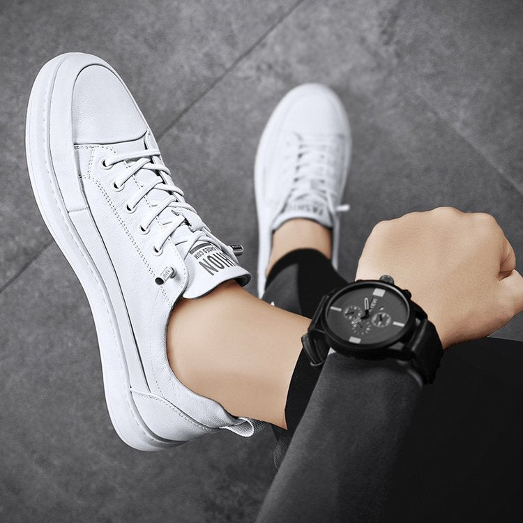 Herr Sneakers Mode Skor med Komfort och Stöd för Vardag och Arbete