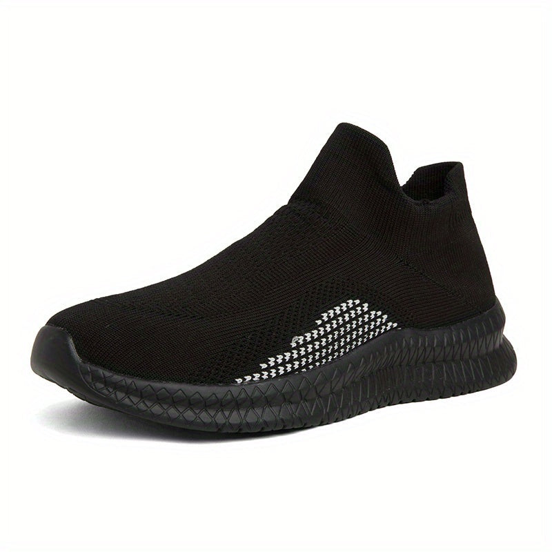 Herrar Sneakers Lättviktiga Slip-On Vardagslöparskor Streetstil