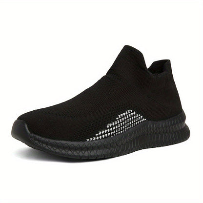 Herrar Sneakers Lättviktiga Slip-On Vardagslöparskor Streetstil
