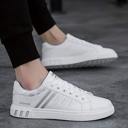 Herr Sneakers Sportiga Vardagsskor med Låg Profil - Trendig och Bekväm för Fritid och Stadsliv