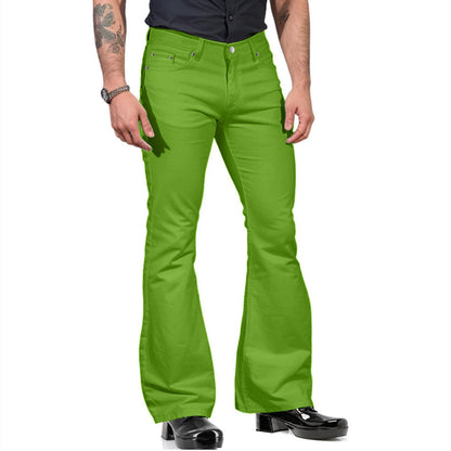 Charles – Casual Bell-bottom Byxor för Män