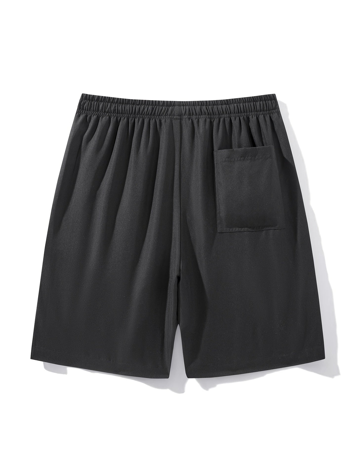 Herrar Sportshorts med Dragkedjefickor – Lösa Träningsshorts för Aktiva