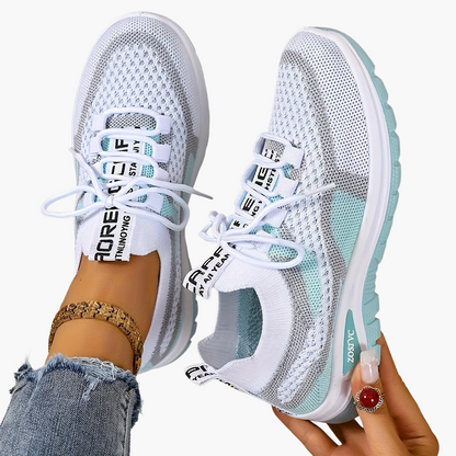 Dam Sneakers Sportiga Promenadskor Vardag Låg Modell