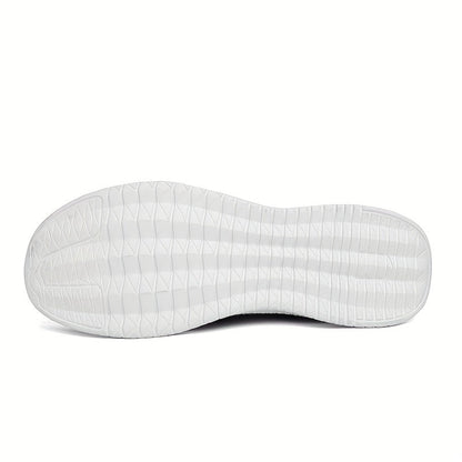 Herrar Sneakers Lättviktiga Slip-On Vardagslöparskor Streetstil