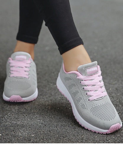 Dam Sneakers Sportiga Vardagsskor för Aktiva Kvinnor