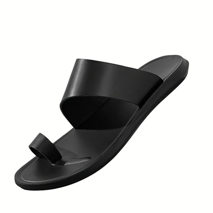 Herrarnas trendiga slip-in sandaler för vardag och fritid