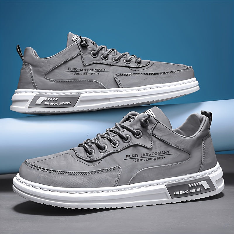 Herr Sneakers Låga Streetwear Modern Stil Vardagsbruk