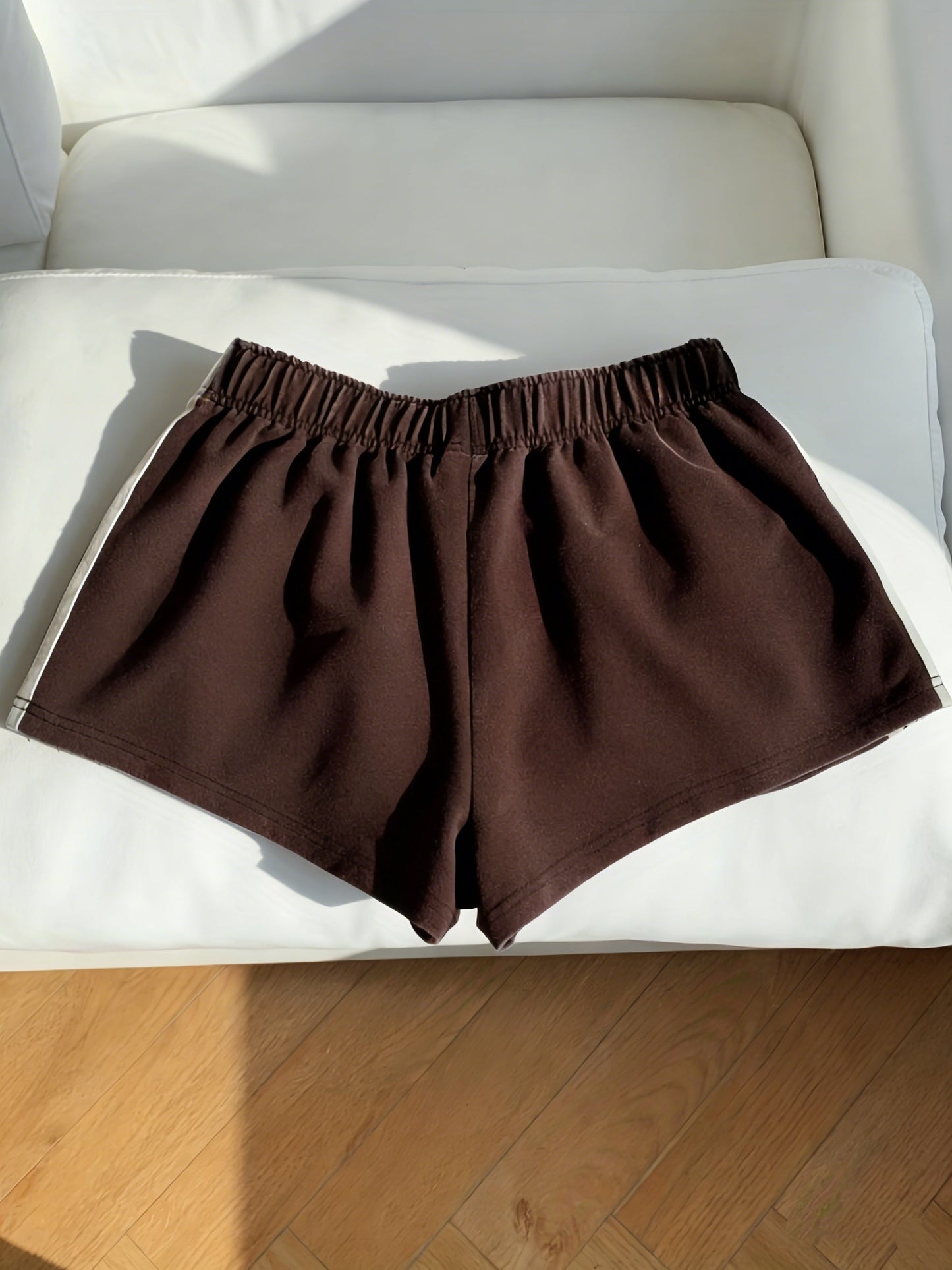 Damers sportiga shorts med avslappnad passform för löpning och fritid