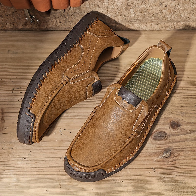Herrloafers Slip-on Casual Skor för Vardag och Fritid