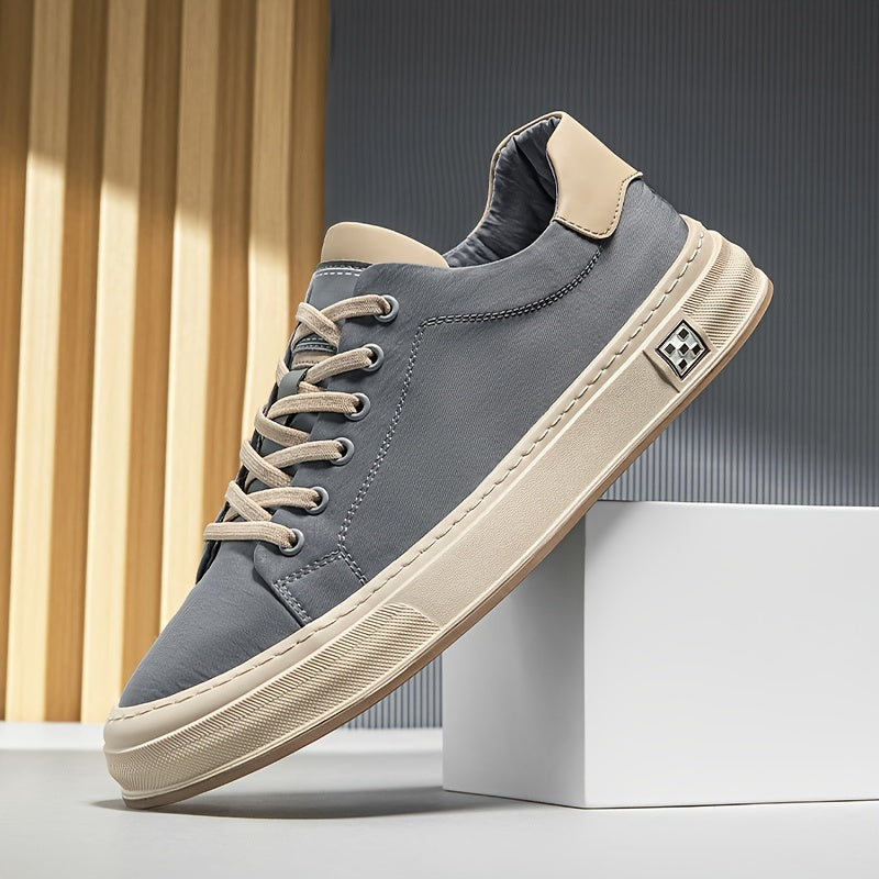 Herr Sneakers Låg Profil Stilrena Vardagsskor med Modern Design