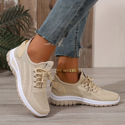 Dam Sneakers Sportiga Promenadskor Låg Modell för Vardag och Träning