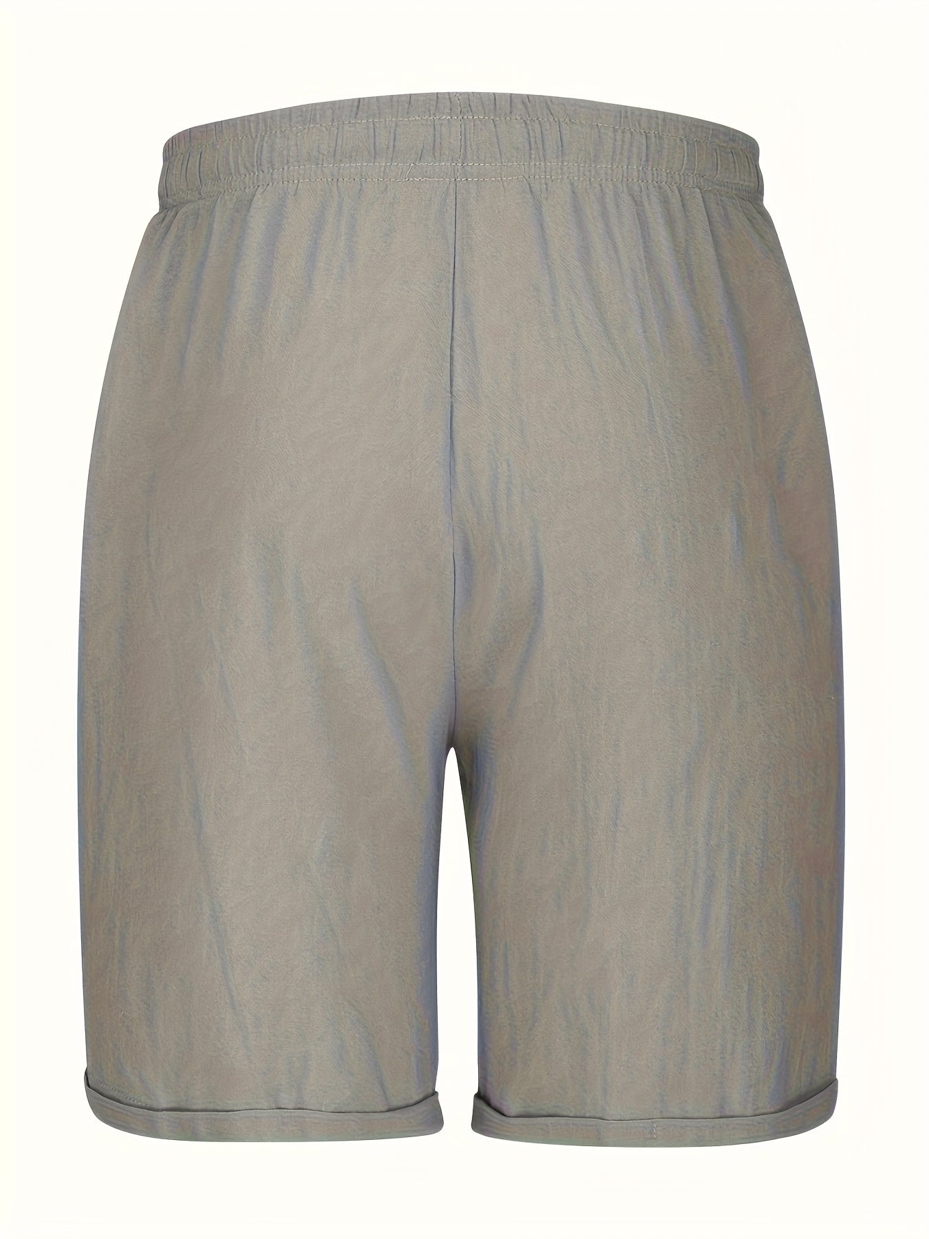 Herrshorts med etnisk och geometrisk design – Trendiga avslappnade shorts för sommar och semester