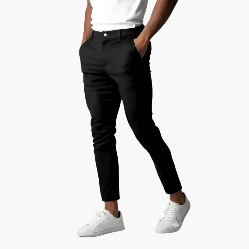 Herrchinos – Slim Fit och Mångsidig Stil för Vardagsbruk och Arbete