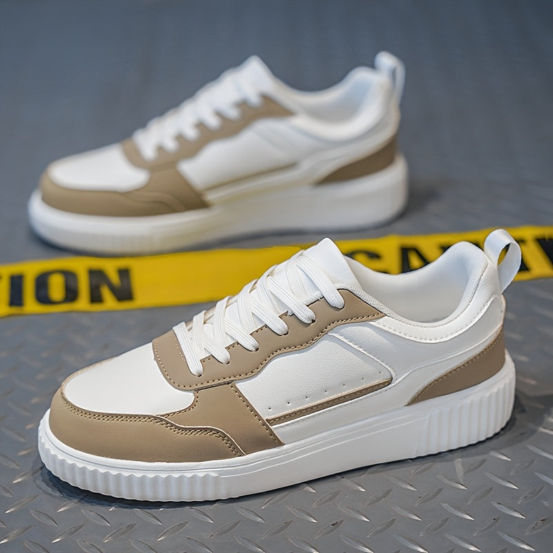 Herr Sneakers Låg Modell Modern Streetstil Vardag