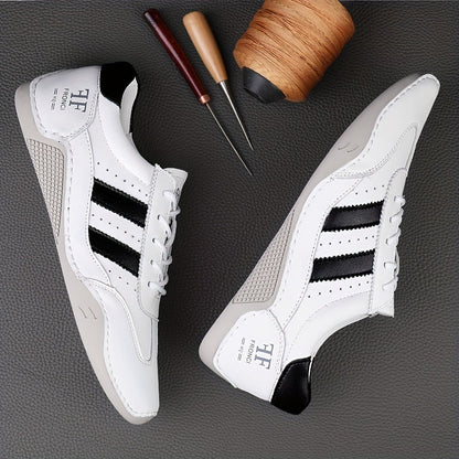 Herr Sneakers Sportig Vardagssko med Modern Design för Fritid och Stadsliv