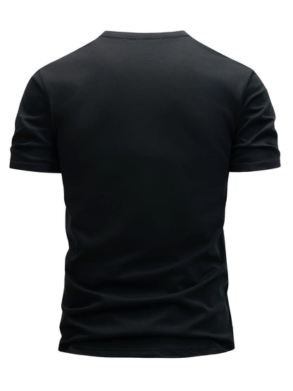 Herr T-shirt 3-pack Set Paris Tryck Sportig och Trendig Stil