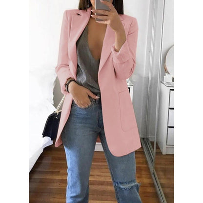 Emma – Slim Cardigan Blazer i Temperament