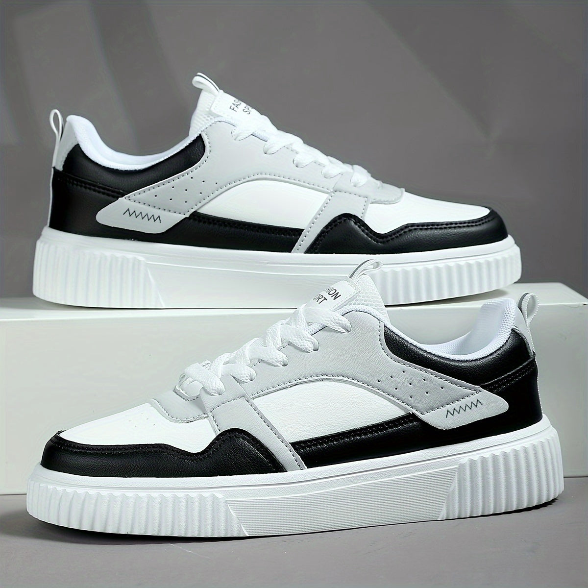 Herr Sneakers Modern Streetstil Vardagsskor