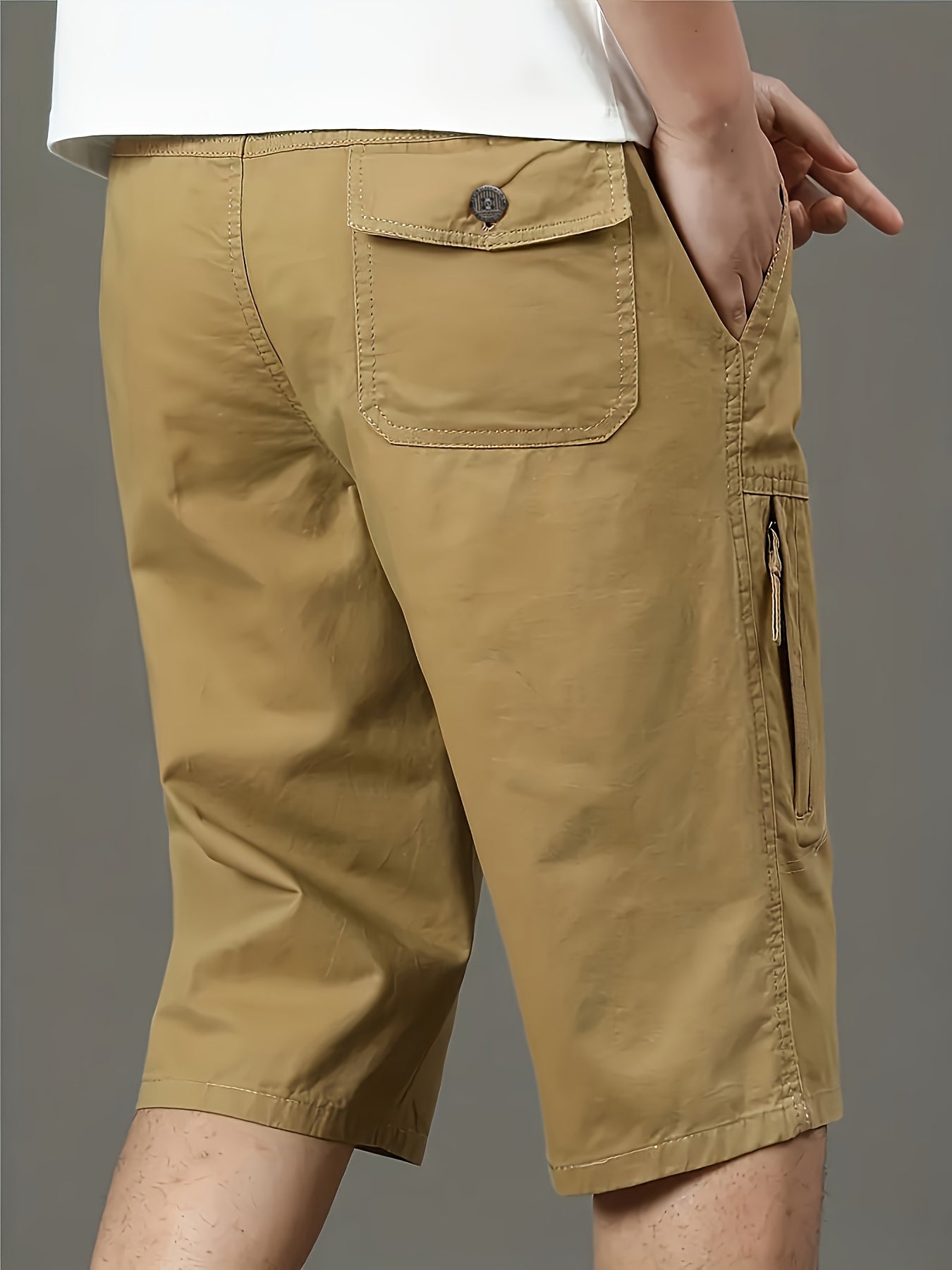 Herr Bermuda Shorts för Utomhus och Vardag, Ledig Stil