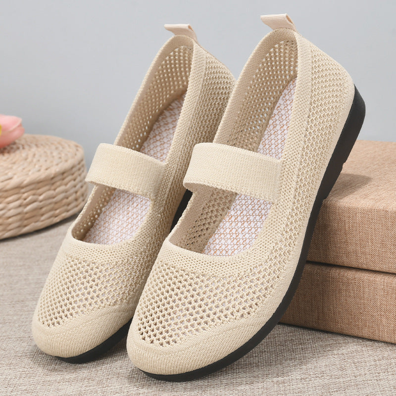 Dam Sneakers Mary Jane Lättviktiga Vardagsskor Bekväma för Sommar och Promenader