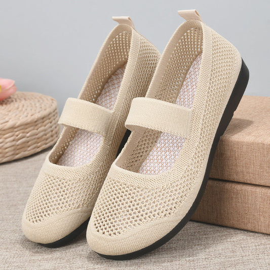 Dam Sneakers Mary Jane Lättviktiga Vardagsskor Bekväma för Sommar och Promenader