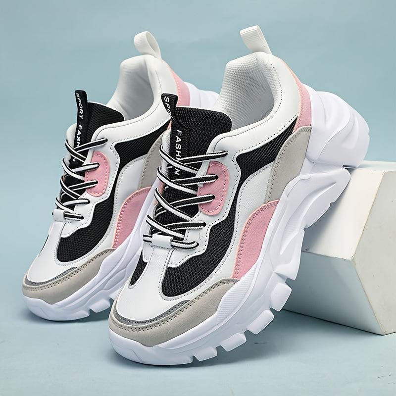 Dam Sneakers Chunky Stil Sportmode Fritidssko