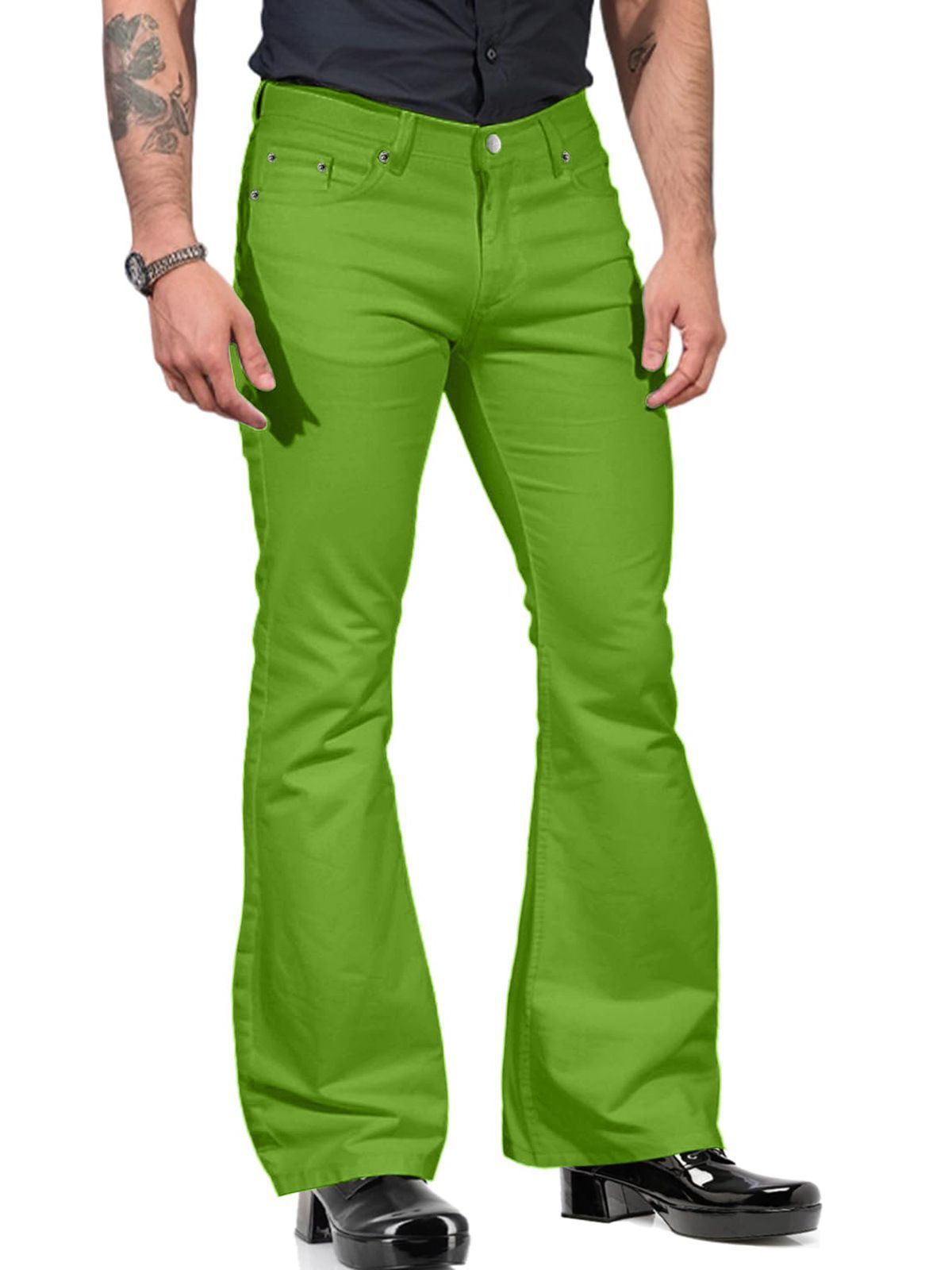 Charles – Casual Bell-bottom Byxor för Män