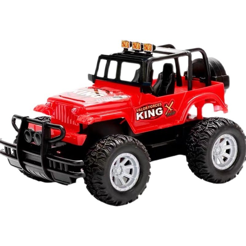 Fjärrstyrd terrängbil för pojkar – Robust leksaksjeep med fjärrkontroll, äventyrsleksak