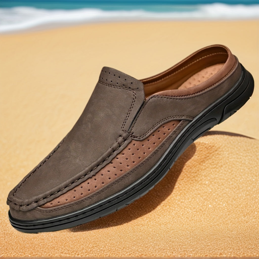 Herr loafers slip-on för vardag och semester – avslappnad och stilren design