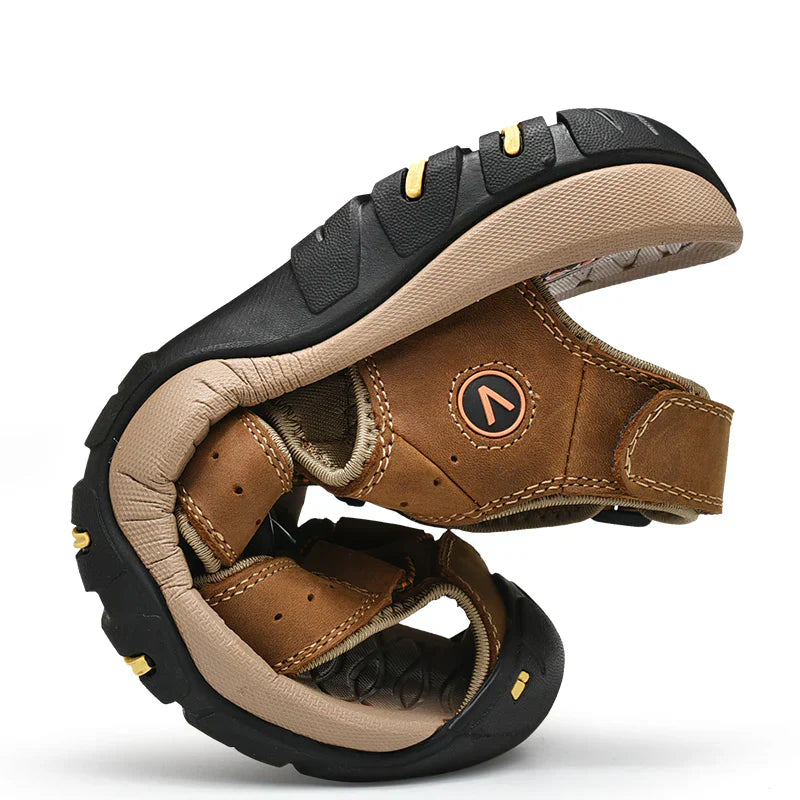 Herrsandaler Sport Outdoor – Vattentåliga och Ortopediska Sandaler för Vandring och Fritid