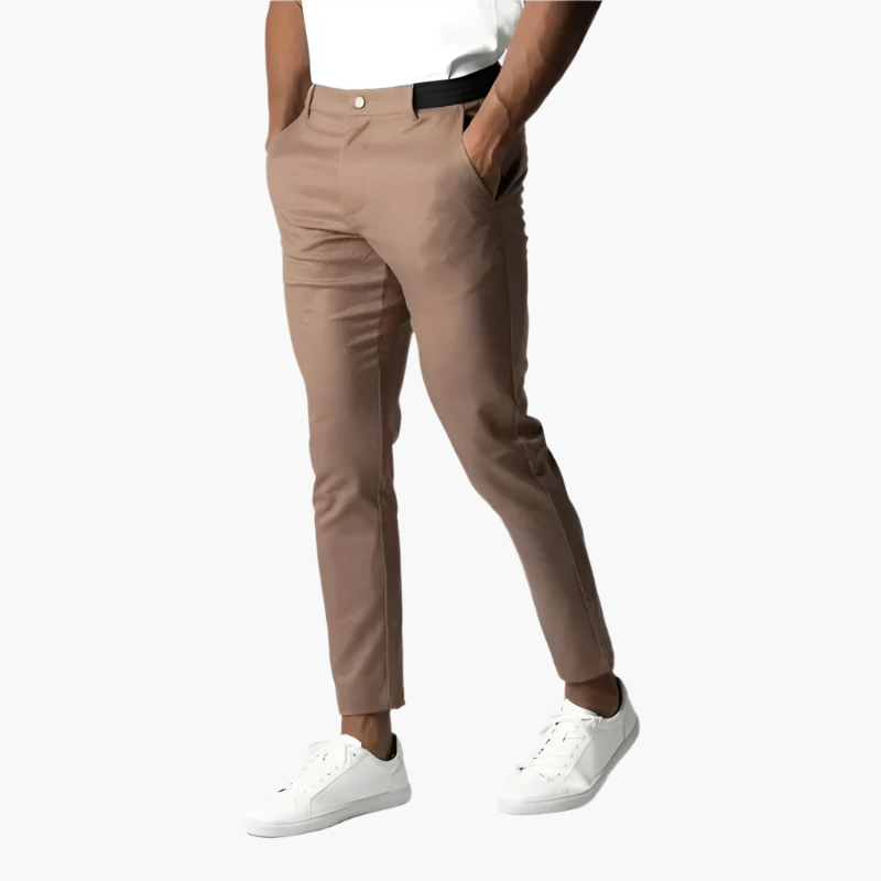 Herrchinos – Slim Fit och Mångsidig Stil för Vardagsbruk och Arbete